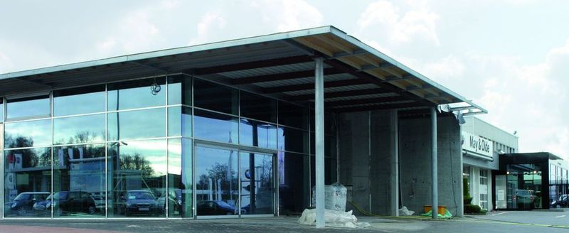 Neubau in Halstenbek, BMW-Bereich-Fertigstellung im Dezember 2009 (Archiv: Vogel Business Media)