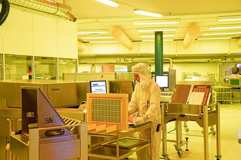 Herstellung hochminiaturisierter Leiterplatten am Cicor-Standort in Boudry. Mit steigender Funktionsdichte wachsen auch die Anforderungen an Entwicklung und Fertigung.  (Bild: Cicor Group)