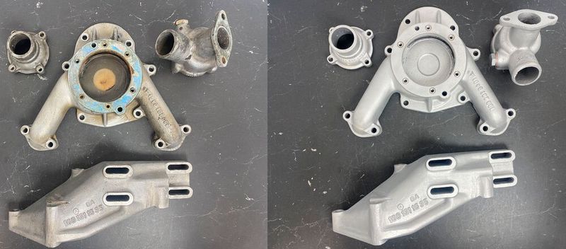 Michael Faßbinder dokumentiert Kundenaufträge stets mit Vorher-Nachher-Bildern. (Bild:  FABI-VBS )