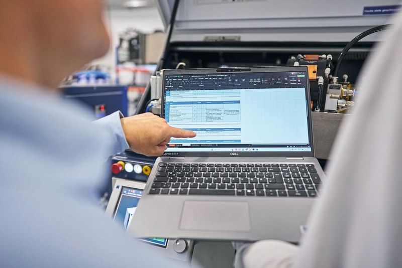 New purchase or reuse? The health check combines laser data and on-site inspection for clear answers. (Image:Trumpf)