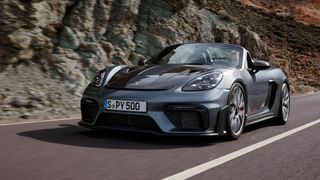 Nomen est omen: Wo SPY draufsteht, ist bei Porsche auch ein Spyder dahinter. (Bild: Porsche)