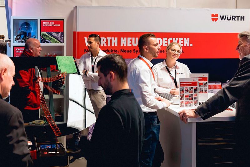 Gleiches gilt für Würth: Das Künzelsauer Unternehmen engagiert sich zusammen mit seiner Tochtermarke WOW ebenfalls seit Jahrzehnten mit einem breiten Angebot an Produkten und Dienstleistungen im Kfz-Markt. (Bild: Stefan Bausenwein)