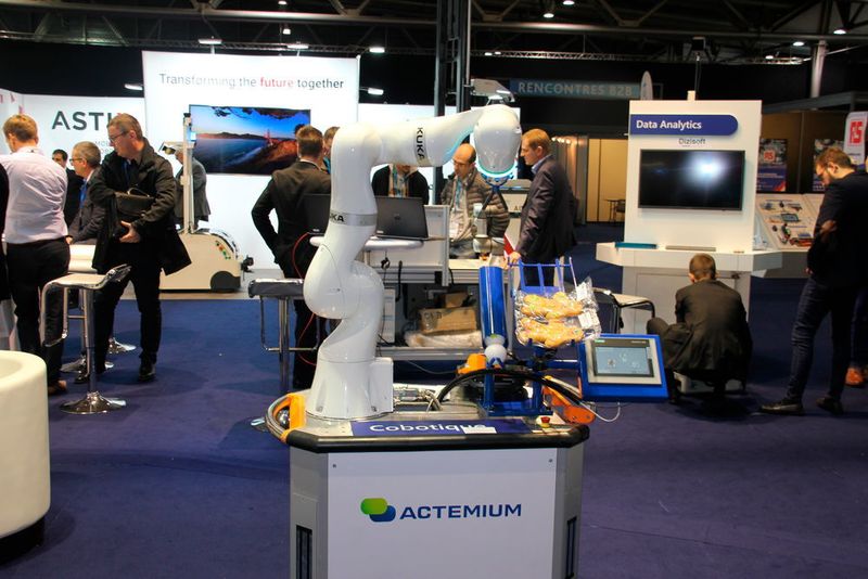 Eindrücke von der Messe Be 4.0 – Industrie du Futur in Mulhouse. (Itasse)