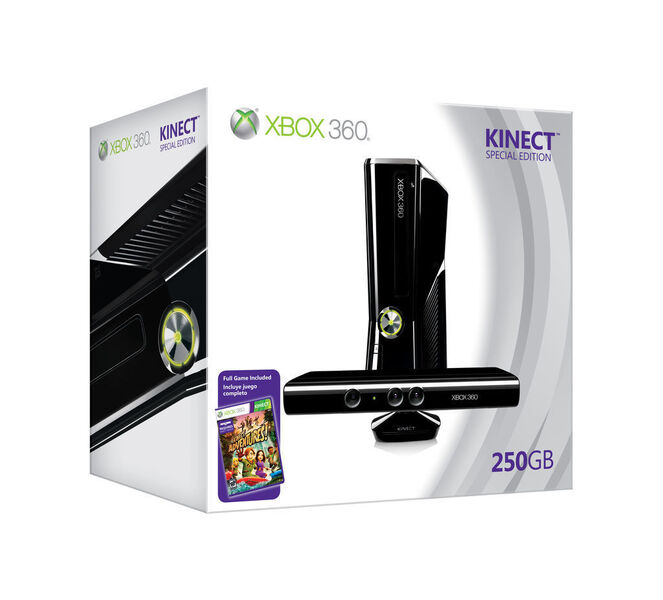Das Kinect-Bundle besteht aus der Konsole „Xbox 360 4 Gigabyte“, dem Kinect-Sensor und Kinect Adventures. Die unverbindliche Preisempfehlung liegt bei 300 Euro. (Archiv: Vogel Business Media)