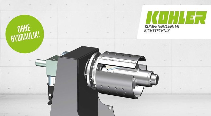 Die servomotorische Haspelspreizung hat den Vorteil, dass sie auf den gewünschten Coilinnendurchmesser positioniert und sich diese Spannposition im Betrieb nicht verändert. (Kohler)