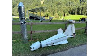 Das sind nur die durchlöcherten Überreste von Übungszielen. Doch das Rheinmetall-Drohnenabwehrsystem Skyranger macht das gleiche mit unerwünschten Flugrobotern. Nun plant die Bundeswehr sich damit massiver auszurüsten ... (Bild: Rheinmetall)