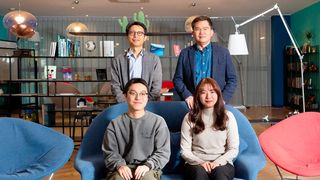 From top left: Professor Young S. Park Professor Wonyoung Choe. From bottom left:  Seonghwa Jeong and Jiyeon Kim (Source: Unist)
