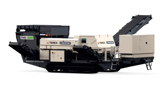 Der Terex Ecotec TMS biete raupenmobil eine hocheffiziente Metallabscheidung. Der Terex Ecotec TMS biete raupenmobil eine hocheffiziente Metallabscheidung.