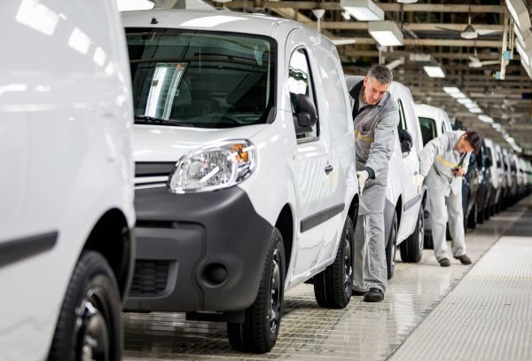 Fertigung des Kangoo Z.E. im Werk Maubeuge (Renault)
