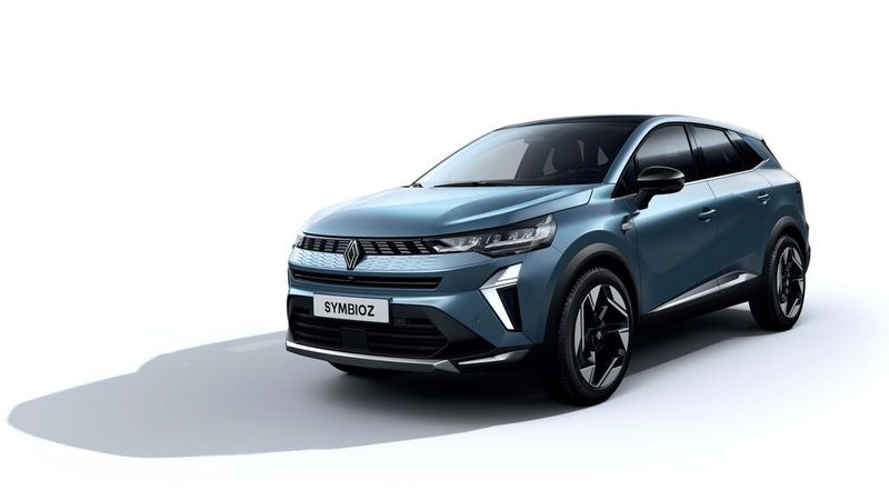 Zwischen Captur und Austral schiebt Renault ab September 2024 noch den 4,41 Meter langen Symbioz. (Bild:  Renault)