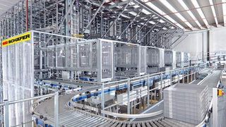 Im größten Distributionszentrum Dänemarks sorgt ein intelligentes, ganzheitliches Materialflusskonzept für koordiniert und effizient ablaufende Logistikprozesse.Bild: SSI Schäfer Noell (Archiv: Vogel Business Media)