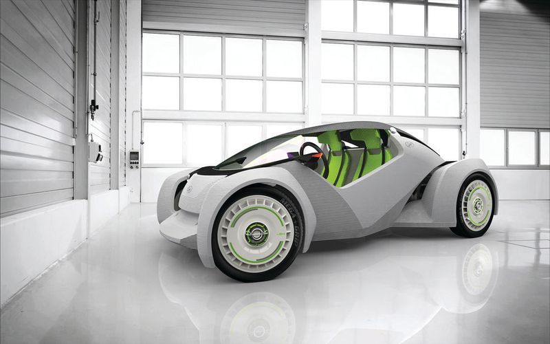 Der Strati ist das erste Elektroauto aus dem 3D-Drucker.  (Bild: Local Motor)