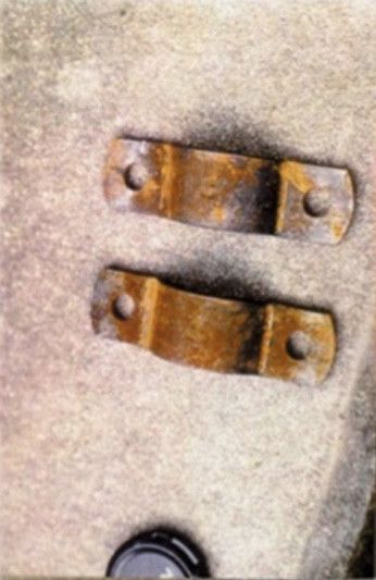 Bild 3: Die verrosteten Schellen … (Kunz)