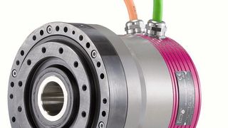 Der Hohlwellen-Servoantrieb CHA ist ein für viele Anwendungen geeignetes, hochintegriertes mechatronisches System. Bild: Harmonic Drive (Archiv: Vogel Business Media)