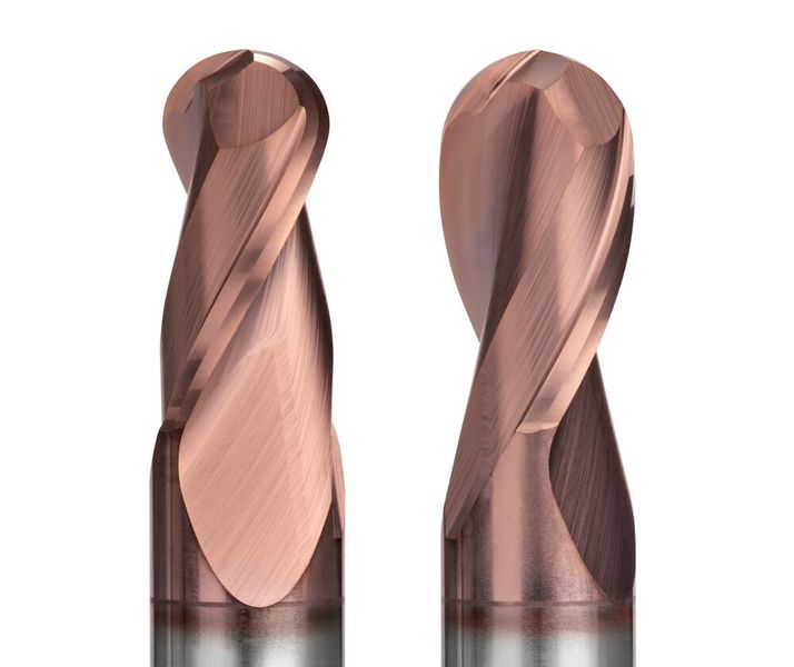 Das sind Zerspanungswerkzeuge, die mit einer „HiPIMS“-Schicht des Typs Steelcon von Cemecon optimiert sind. Damit will das Unternehmen mit Anca die Herstellung neuartiger Zerspanungswerkzeuge vorantreiben, die etwa dem Werkzeug- und Formenbau zugute kommen. (Bild: Cemecon)