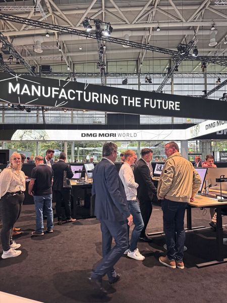 Impressionen aus der DMG Mori Halle. (Bild: VCG/Sonnenberg)