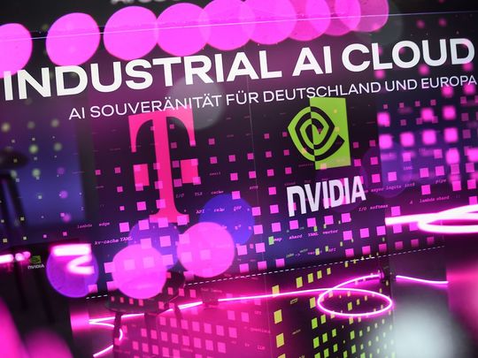 Die Deutsche Telekom und Partner Nvidia haben die Industrial AI Cloud im November 2025 angekündigt.(Bild:  Marc Steffen Unger/Deutsche Telekom)