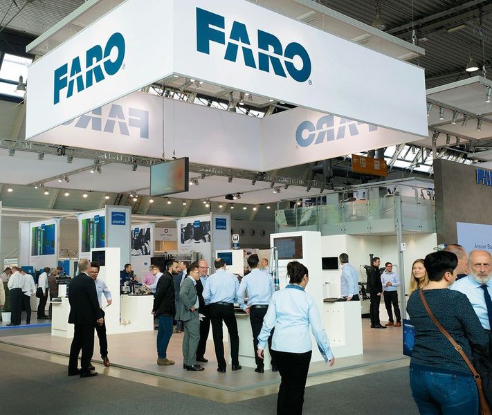 Faro auf der Control. (Faro)