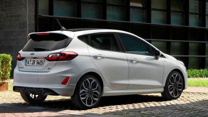 Das Heck des überarbeiteten Modells. (ampnet/Ford)