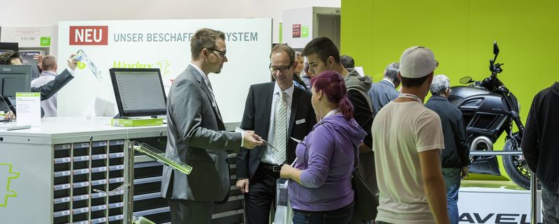 Ein Highlight waren die Warenausgabesysteme des neuen Partners Achterberg. (Bild: Wollschläger/Thomas Moeller)