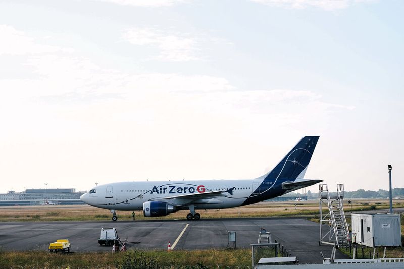 Der Airbus A310 „Zero G“ kurz vor dem Start.  (Bild: DFKI)