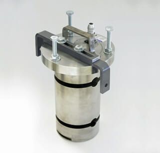 (Eigenentwicklung von Althen: LPRZ-Lastmessbolzen, der einen Messbereich von 150 Kilonewton aufweist. Bild: Althen GmbH Mess- und Sensortechnik)