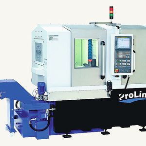 Die Maschine gibt es als reinen Langdreher und als Lang-Kurzdreher, der vom Langdreher innerhalb von 20 Minuten in eine Kurzdrehmaschine verwandelt werden kann.