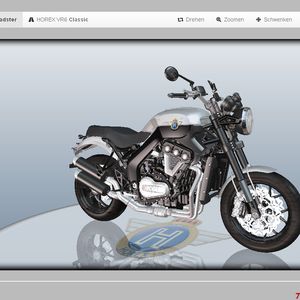 Der Konfigurator stellt die am Bildschirm individuell maßgeschneiderten Maschinen realistisch in 3D dar und lässt Anwender selbst kleinste Details erkennen.