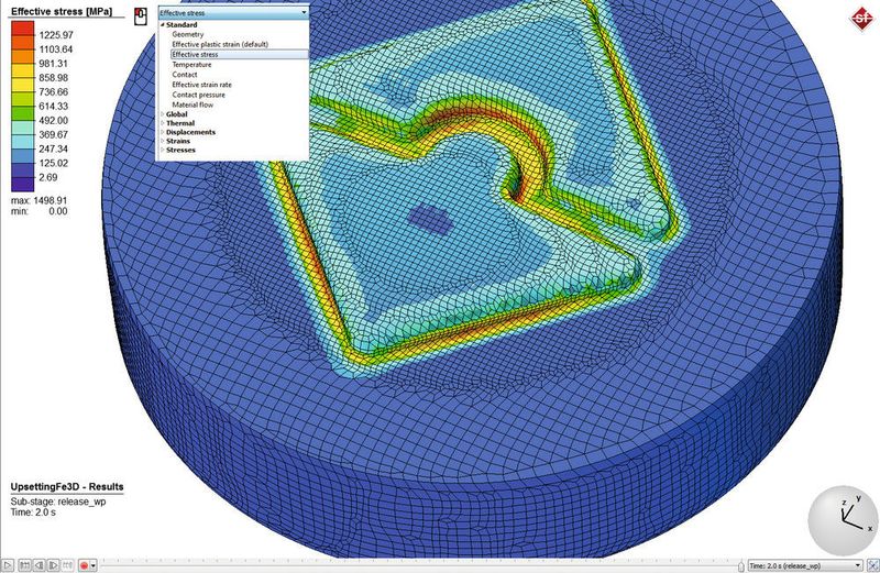 Simufact führt in der neuen Version Simufact Forming 14 ein neues Bedienkonzept ein und beschert Anwendern moderne, grafisch ansprechende Softwaredialoge, die für mehr Flexibilität sowohl beim Modellaufbau als auch der Ergebnisauswertung sorgen sollen. (Simufact)