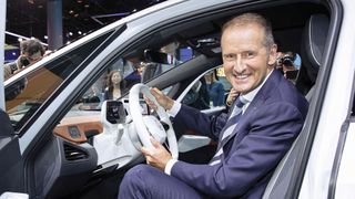 Volkswagen-Chef Herbert Diess: „Wir können mit Flexibilität in der Produktion viele Autos retten.“ (Bild: Volkswagen)