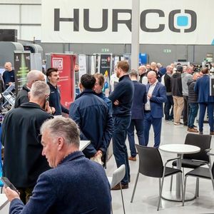 95 visitors attended Hurco’s open house on 2nd and 3rd December 2025 and sales to the value of £600,000 were secured.(Source:  Hurco)