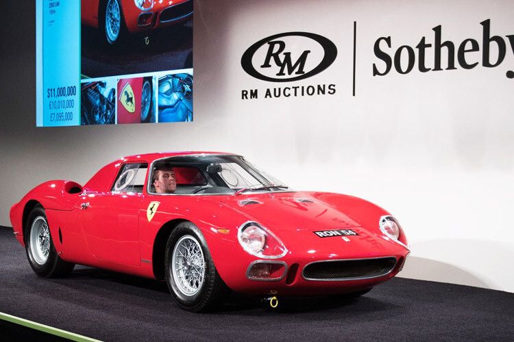 Erst im August hatten ein Ferrari 250 LM (LM = Le Mans) – eines von 23 gebauten Exemplaren – auf einer Auktion 17,6 Millionen Dollar erzielt. (Foto: Sothebys)