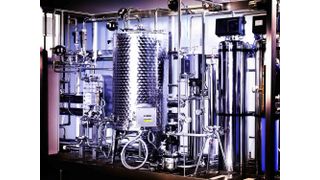 Thermisch sanitisierbares Purified-Water-System mit Edelsstahl-Verrohrung  (Bild: Werner)