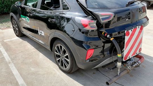 Der Ford Puma erreichte 3 Sterne.(Bild:  Green NCAP)