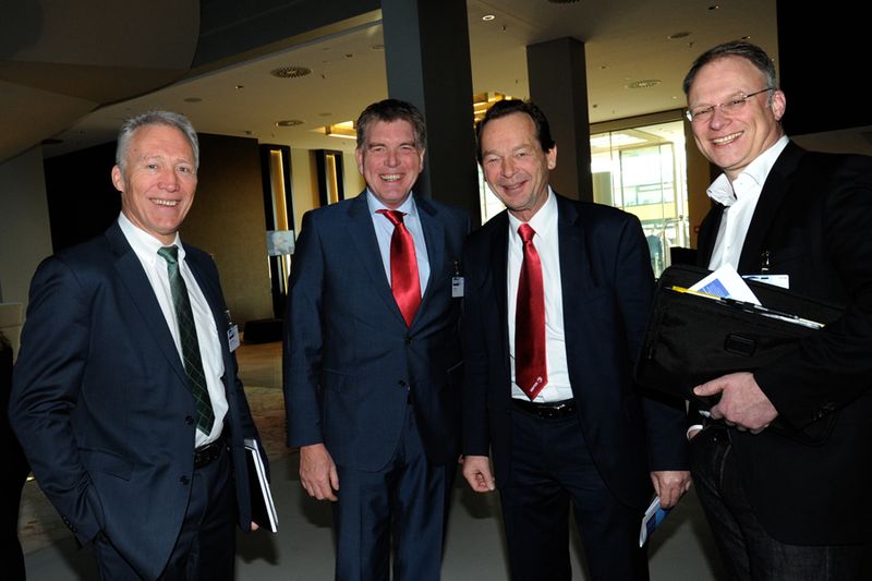 Ralf Lepak, Jürgen Stronczek und Christoph von Poser (Bild: Xerox)