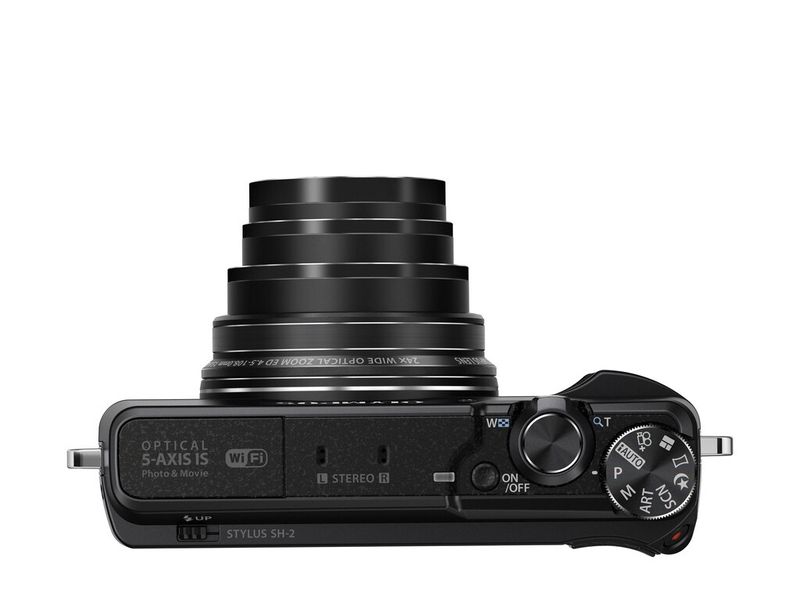 Das Objektiv hat eine Brennweite von 4,5 bis 108 Millimeter (25-600 analog zu 35 Millimetern). (Olympus)