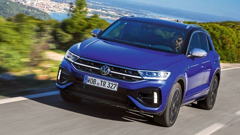 Platz eins im Segment der SUV im Gesamtjahr 2022: VW T-Roc mit 58.942 Neuzulassungen. (Bild: VW)