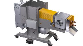 MAAG’s Extrex6 EC gear pump is specifically designed for the continuous conveying of rigid PVC (polyvinyl chloride). (Bild: Maag)
