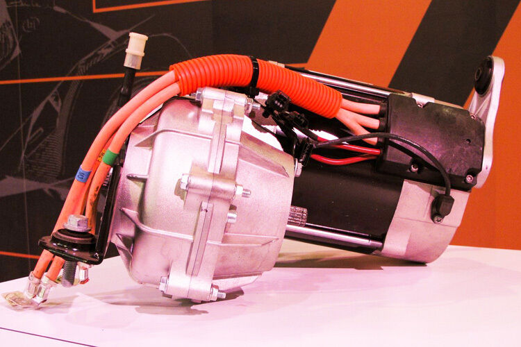 Der Elektromotor stammt aus dem Renault Twizy. (Foto: Press-Inform)