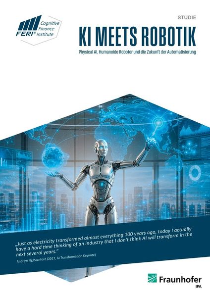 Humanoide Roboter sind die sichtbarste, aber bei weitem nicht die einzige Ausprägung von KI-basierter Robotik. (Bild: Fraunhofer IPA)