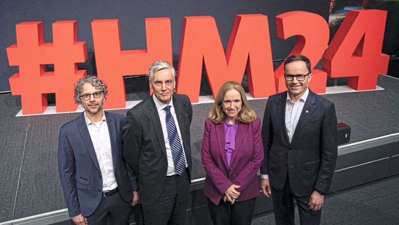 Bei der Pressepreview zur Hannover Messe 2024 gab es einen ersten umfangreichen Ausblick auf die Themen und Aussteller der Messe.(Bild:  Deutsche Messe AG)