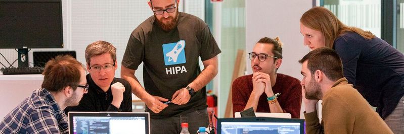 Die HIPA-Teilnehmer arbeiten in deutsch-israelischen Teams an innovativen Lösungen zu aktuellen Fragen der Cybersicherheit.(Bild:  Fraunhofer SIT)