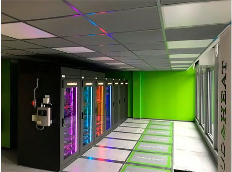 Platz 2: Das von Cloud&Heat modernisierte, energieeffiziente Rechenzentrum (Cloud&Heat)