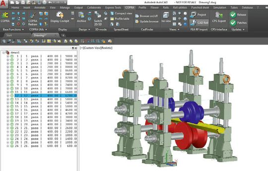 (Bild 4: Maschinenvisualisierung in Copra RF Bild: Data-M)