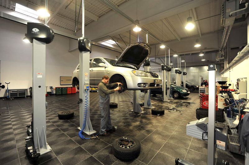 ...gehört ein großer Werkstattbereich. (Archiv: Vogel Business Media)