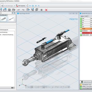 Die Konfigurationssoftware Festo Design Tool 3D verringert das Fehlerrisiko beim Anlegen und Bestellen von Systembaugruppen und bietet mehr Komfort.