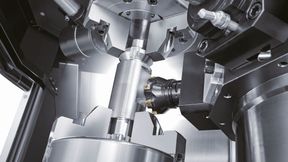Das DMG Mori Portfolio umfasst ein breites Spektrum an Universaldrehzentren, die zum Teil auch komplexe Dreh-Frästeile fertig bearbeiten können wie im Fall der NLX 2500 2. Generation. (Bild: DMG Mori)