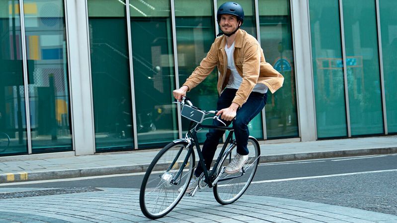 Nahezu jedes Fahrrad lässt sich mit dem Swytch-System zum Pedelec umbauen.(Bild:  Swytch)