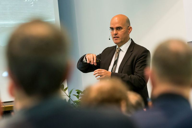 Dr. Christian Patron, Leiter Innovation, Digitalisierung, BMW: „Der Mensch entwickelt sich vom Maschinenbediener zum Gestalter.“ (Stefan Bausewein)
