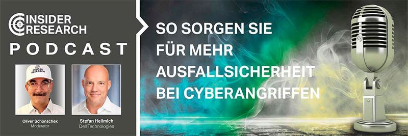 So sorgen Sie für mehr Ausfallsicherheit bei Cyberangriffen, ein Interview von Oliver Schonschek, Insider Research, mit Stefan Hellmich von Dell Technologies Deutschland 